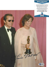 LOUISE FLETCHER SIGNED ONE FLEW OVER THE CUCKOO'S NEST 8x10 PHOTO J BECKETT COA