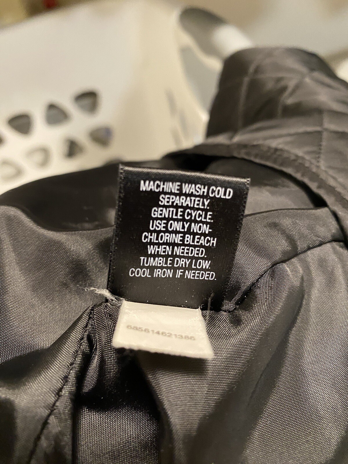 Croft & Barrow Solid Black Full Zip Quilted Hoode… - image 17