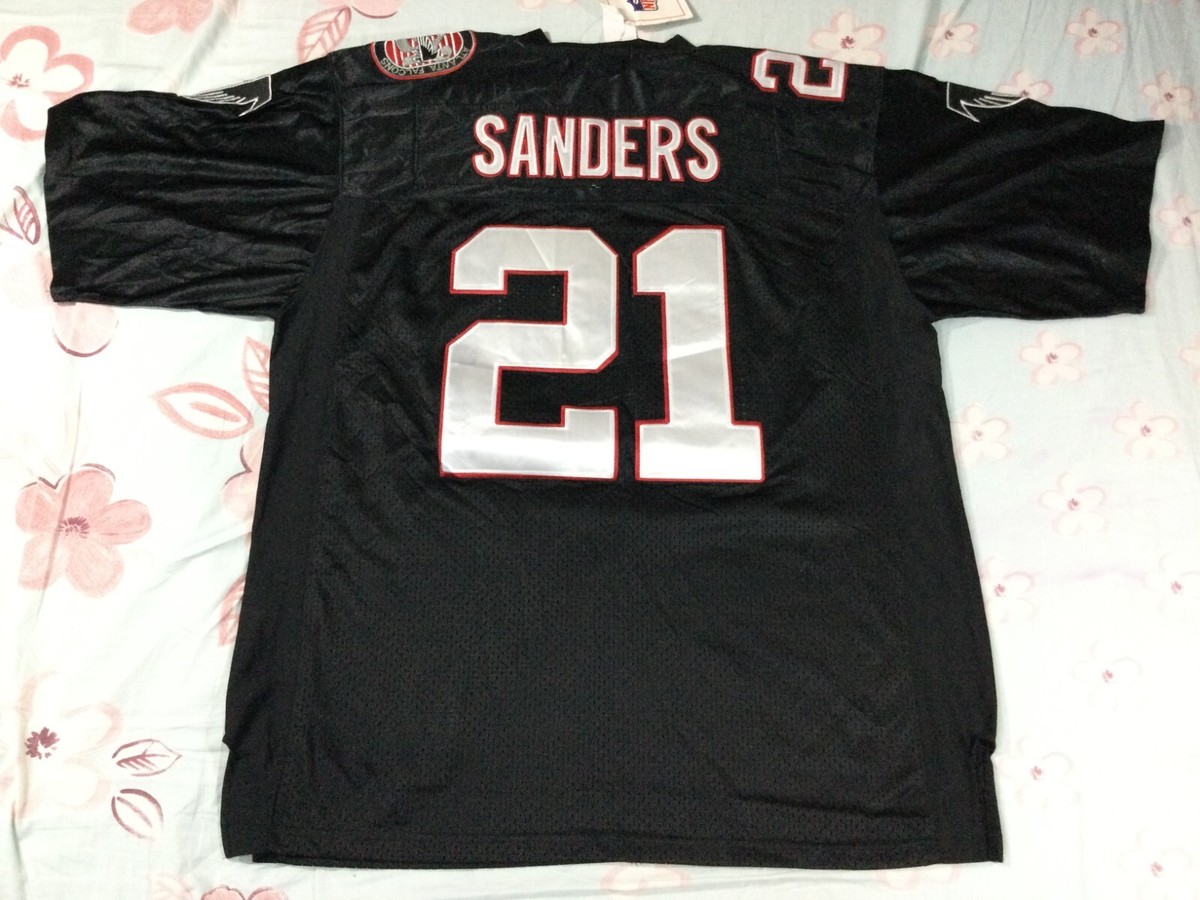 Atlanta Falcons Deion Sanders #21 Football NFL Mitchell