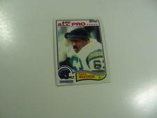 Doug Wilkerson 1982 Topps AFC All-Pro card #240