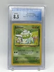 1999 Pokemon Bulbasaur Base Set Unlimited 44/102 CGC 8.5 NM/Mint+