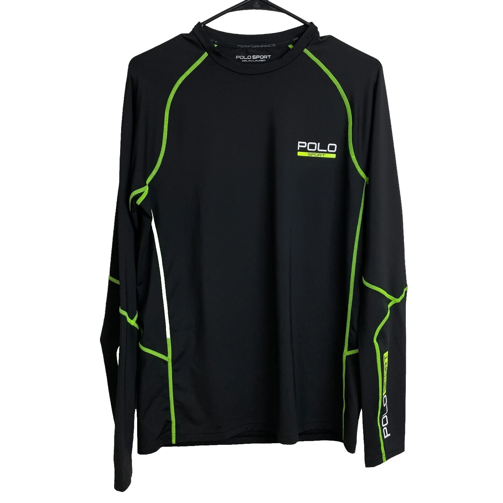 Ropa deportiva Top Negro Polo Sport para hombres