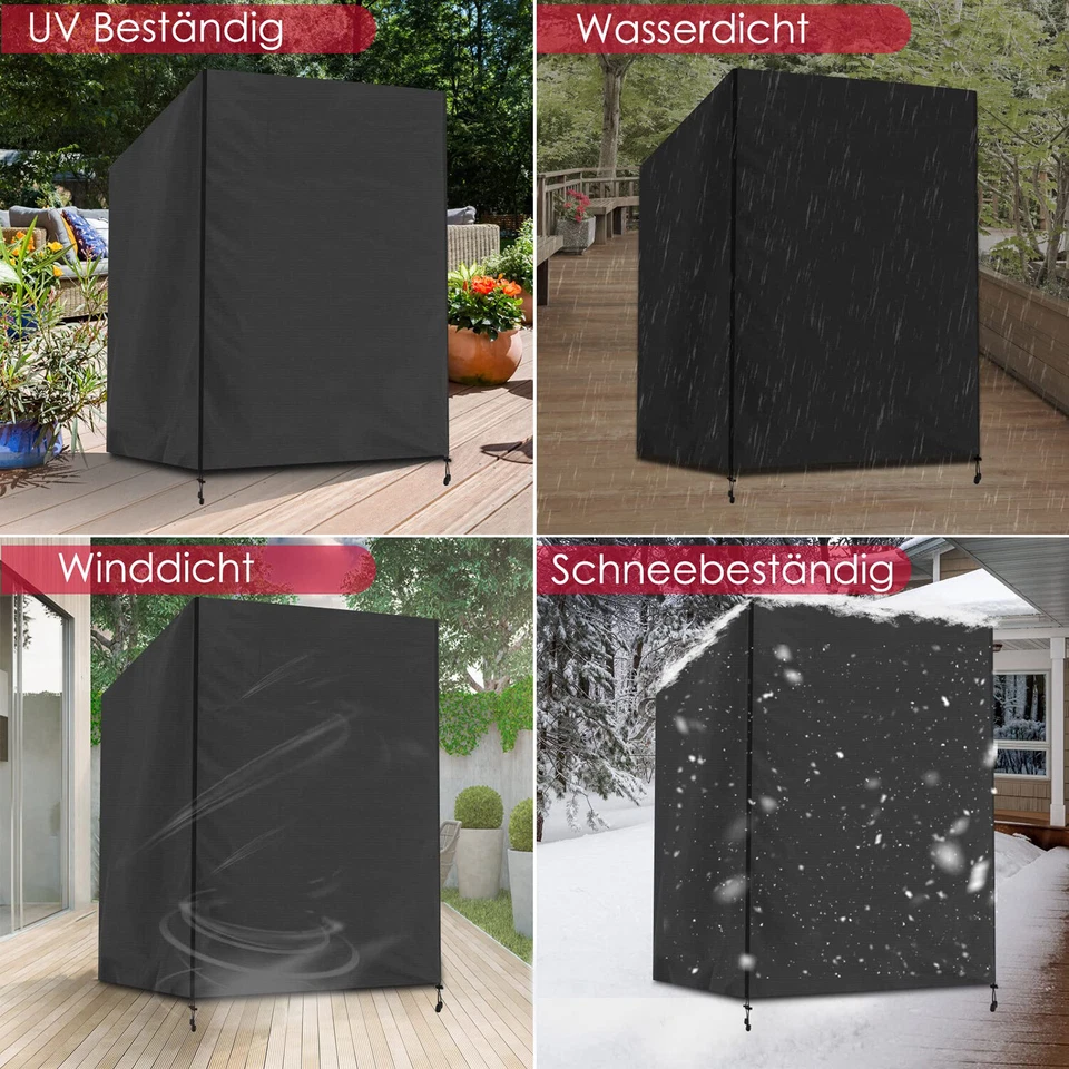 Strandkorb Schutzhülle Abdeckung wasserdicht Strandkorbhülle Oxford 420D XXL - Bild 4 von 4