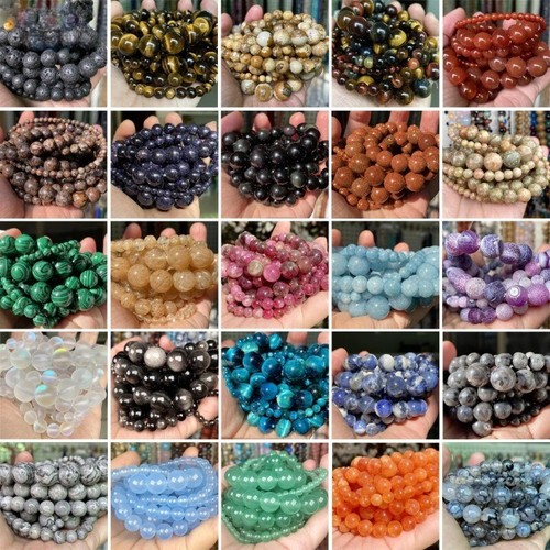 Round Unakite Loose Beads At ₹ 400/piece In New Delhi | ID: 2855838117830 - Foto 2