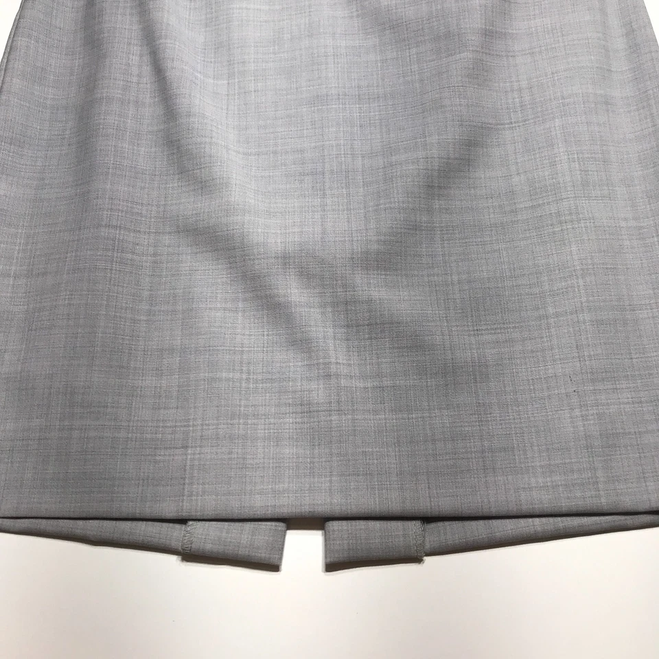 Falda United Colors of Benetton para mujer talla 40 gris mini sin forro pura lana nueva Foto 4 de 4