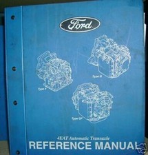 Ford 4eat Automatic Transaxle Reference Manual