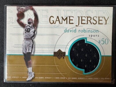 Upper Deck 1999-2000 Game Jersey David Robinson
