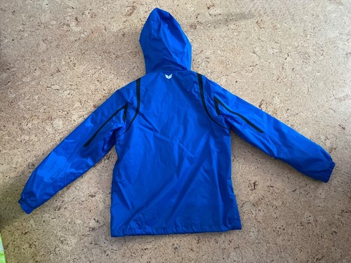 Erima Herren Regenjacke Größe 4 Farbe weiß blau neuwertig - Bild 2 von 3