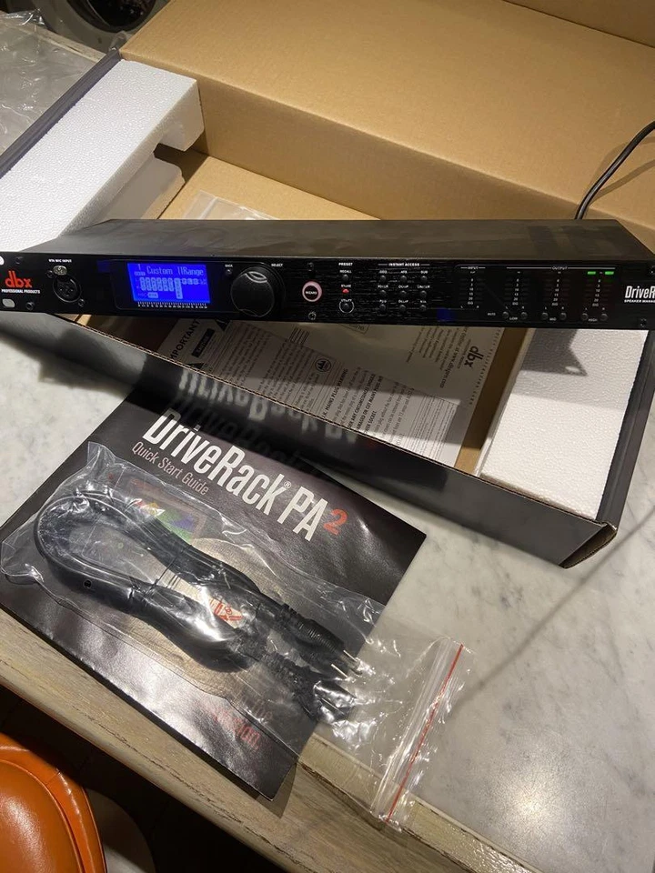 dbx DriveRack PA2 Loudspeaker System Management Processor - Image 2 of 4