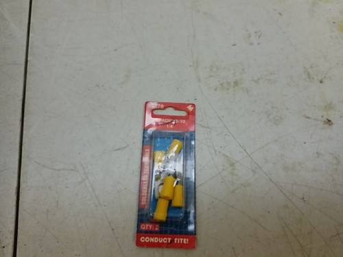 85578 Conduct-tite 12-10 Gauge 1/4" Spade Terminals Quantity Of 5 Terminals - Picture 2 of 3