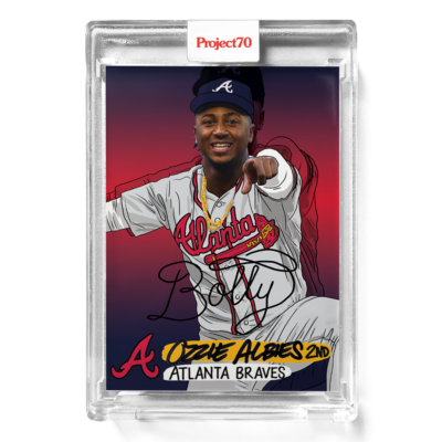 Topps Project70 Card 690 - Ozzie Albies by Sophia Chang - PR: 1007