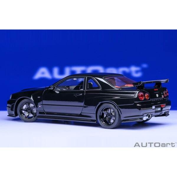 77463 AUTOart 1 18 Nissan NISMO R34 GT-R Z-tune (Black Pearl