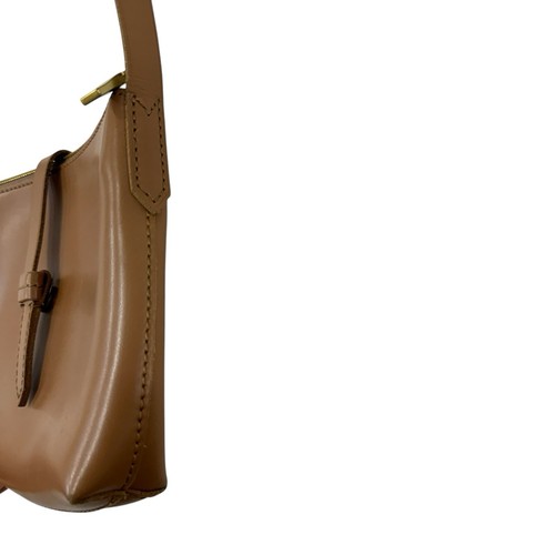 J Crew Purse Brown Leather Crossbody Small Shoulder Bag EUC Classic Womens READ - Picture 5 of 15