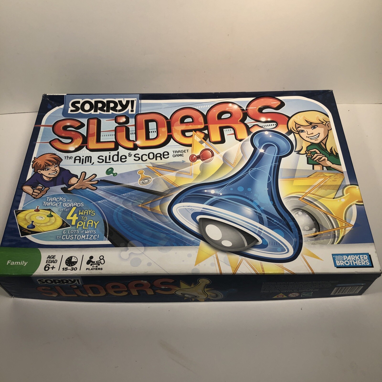 Sorry!- SLIDERS The Aim, Slide & Score Target Game. Age 6+ 1-4 Players 100%  Comp | eBay