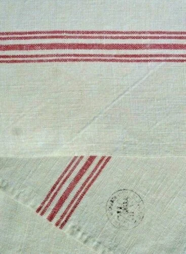 Textiles du XIXe siècle torchons linge de table