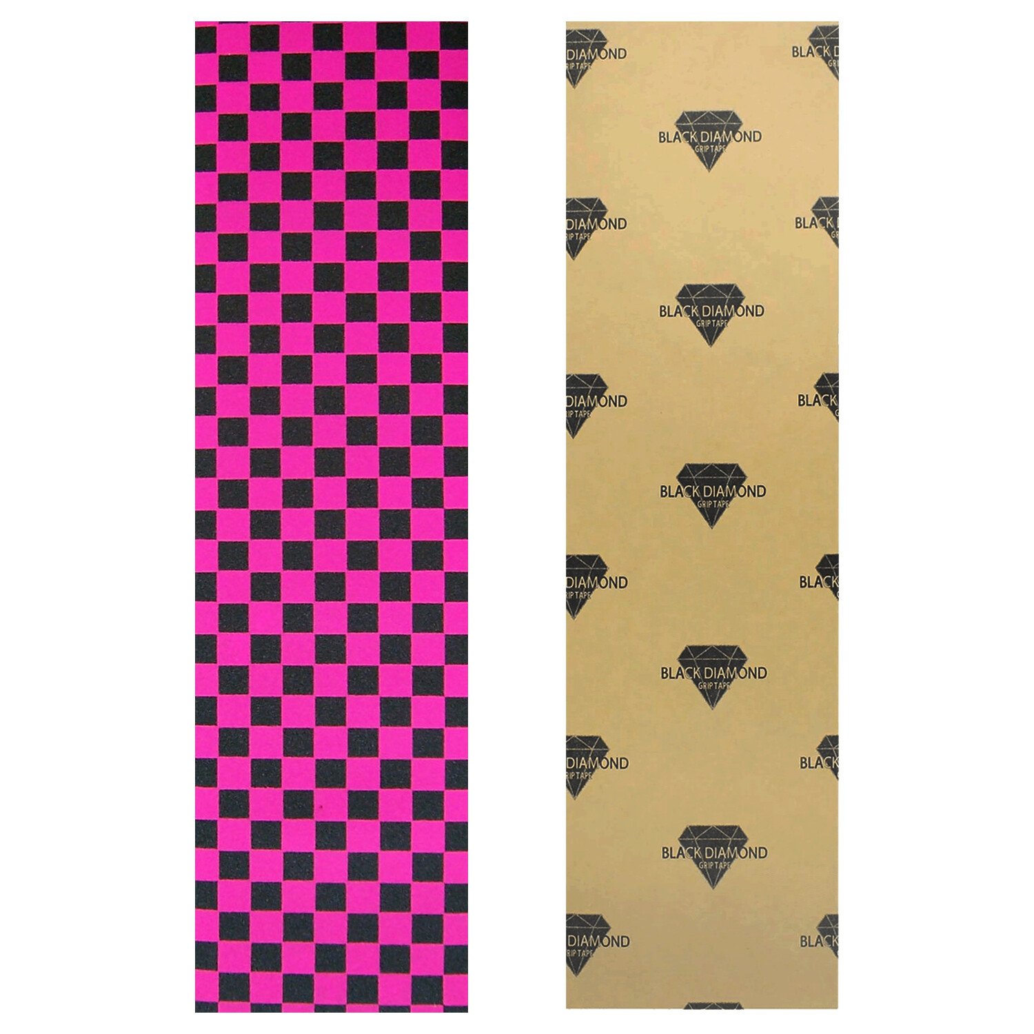 Grip Tape Sheet Pink Checkers 9" X 33" Griptape