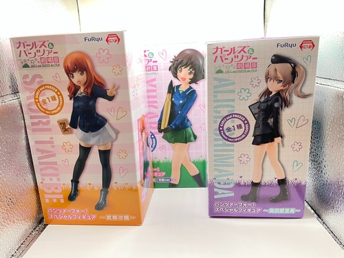 Figura Auténtica GIRLS und PANZER Alice Shimada, Yukari Akiyama, Saori Takebe - Imagen 2 de 5