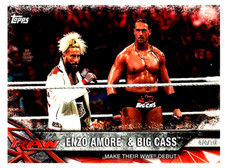 ENZO AMORE & BIG CASS2017 TOPPS WWE Road to WRESTLEMANIA #71