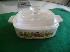VINTAGE CORNING WARE RARE 279 STAMP L'ECHALOTE A-1-B SPICE OF LIFE 1 QUART
