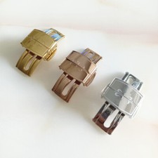 Stainless Steel Folding Buckle 16 18 for Patek Philippe Aquanaut Butterfly Clasp