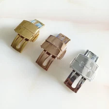 Stainless Steel Folding Buckle 16 18 for Patek Philippe Aquanaut Butterfly Clasp