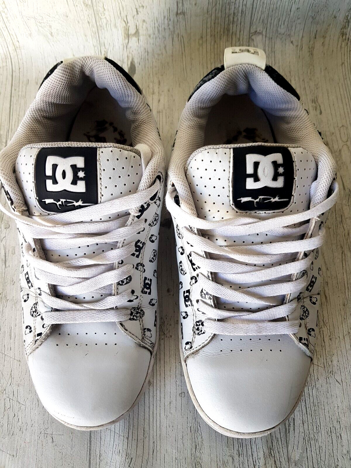 Rob Dyrdek DC Shoes Meaty Dog Mini Horse 2008 skate shoes rare uk mens 7.5 image 4