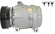 AC Compressor 12V MAHLE Fits RENAULT Megane I II Scenic 96-08 7701499859