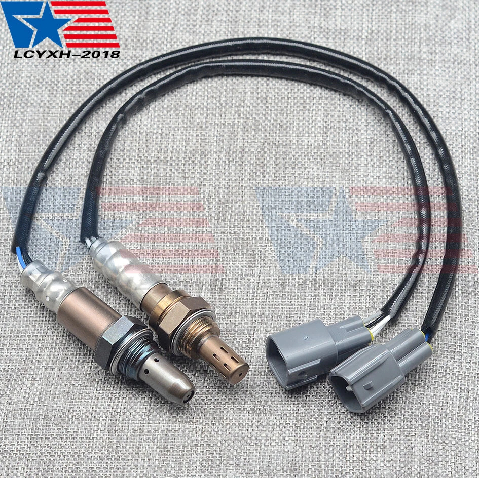 Датчики кислорода восходящие + нисходящие O2 для 2009-2012 Toyota RAV4 2,5 л L4 2 шт.  - Изображение 3 из 4