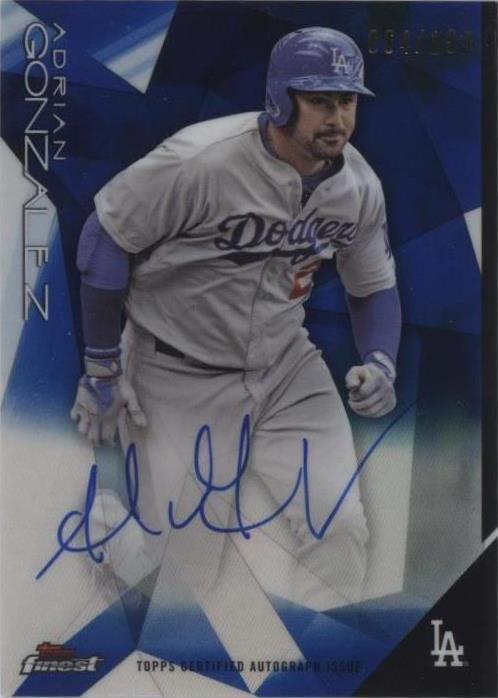2015 Topps Finest - Adrian Gonzalez #FA-AG - 1 of 1