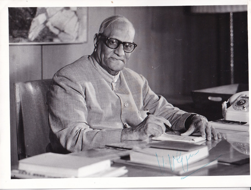 Varahagiri Venkata Giri - Präsident Indien - Foto- original signiert "1973"