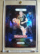 2024 Kate Martin Panini WNBA Monopoly Prizm Red Classic Icons RC SSP MINT 🔥🔥🔥