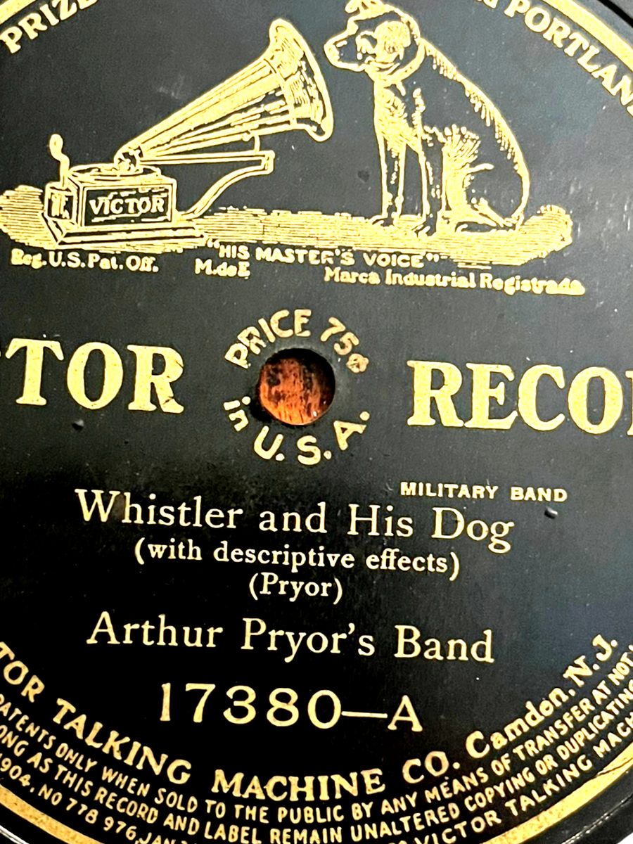 洋楽 The Whistler and his Dog Arthur Pryor's Band - Whistler and His Dog / The Warbler's