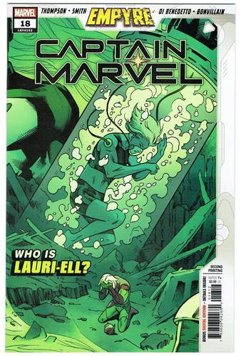 Captain Marvel #18 1st App Lauri-Ell 1st 2nd Print & Variant 2020 Marvel Comics - Picture 11 of 22
