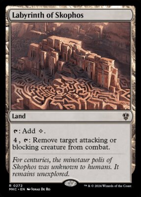 MTG Commander MKM R Labyrinth of Skophos #0272