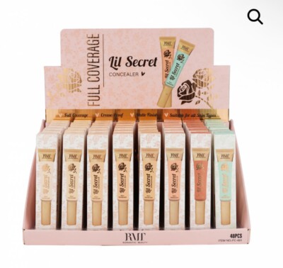 NIB Romantic Beauty Lil Secret Full Coverage Concealer Fine Lines Crease Proof