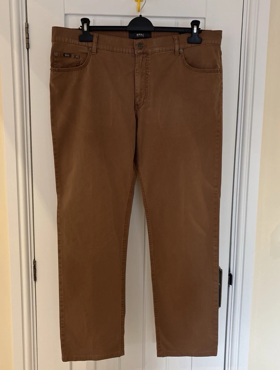 Brax Cooper S Herren Jeans Hose stretch straight Leg Gr. 25 W36 L30 blau dünn eB