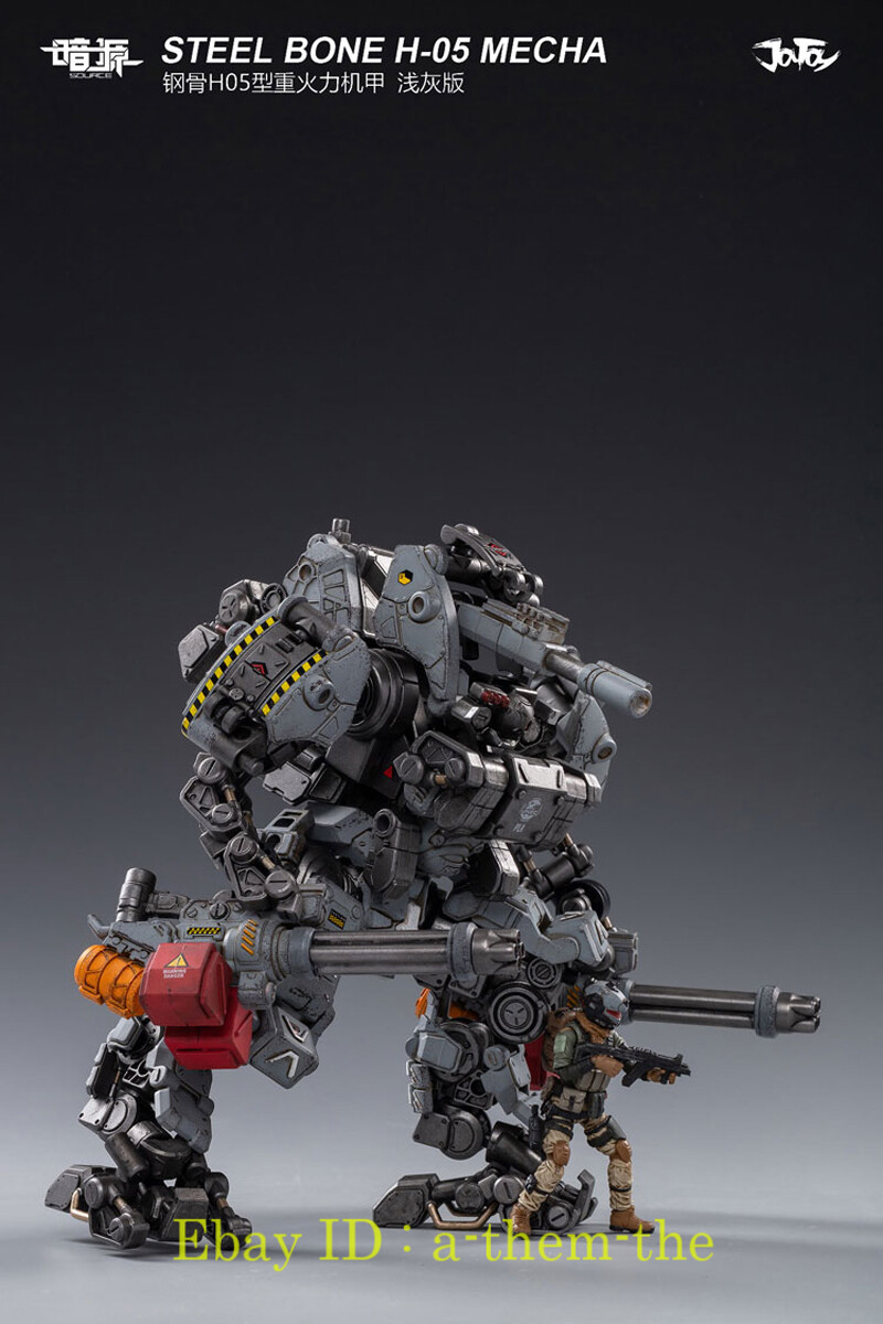 In-Stock @ a-team-the)JOYTOY STEEL BONE ARMOR H05 Mecha 1/25 Light
