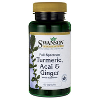 Swanson Full Spectrum Turmeric, Acai & Ginger 60 Caps on sale Swanson Full Spectrum Turmeric, Acai & Ginger 60 Caps on sale