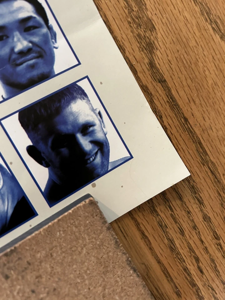 Pride Fc Fumetsu, Full Size B2, Official Poster, Pride FC, UFC signed by Ishida! - Image 4 of 4