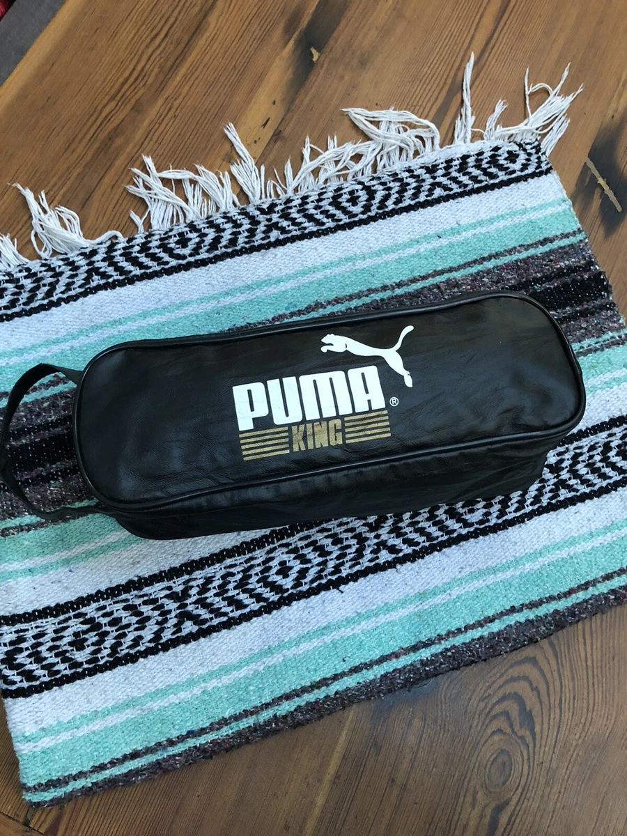 Puma King Retro Black Classic Vintage Boot Bag Football Super Rare 30Yrs Old