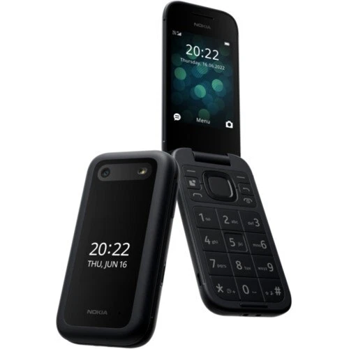 Nokia 2660 Flip Unisoc T107 2.8inch Display 0.3MP Camera Bluetooth FM Radio 1450