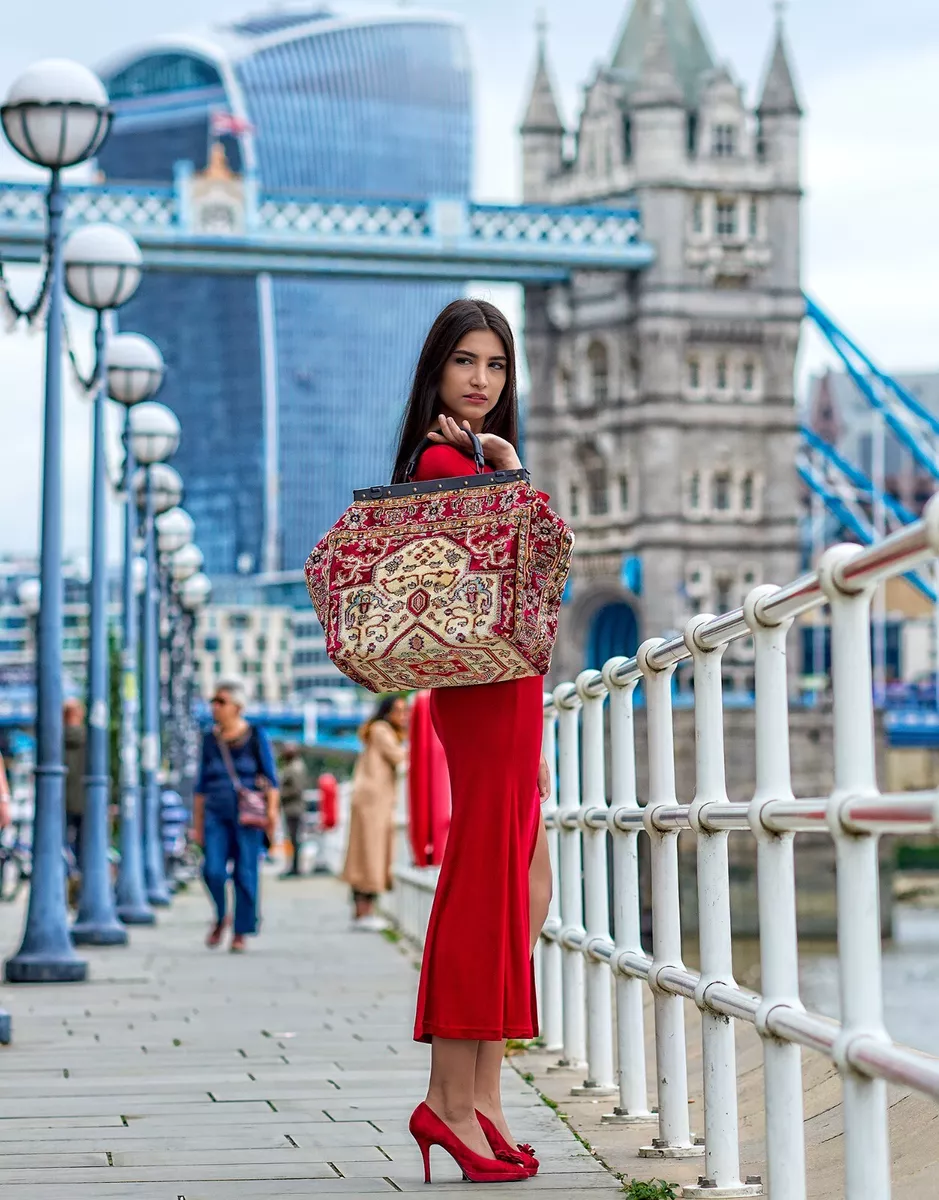 Carpet bag clearance like mary poppins