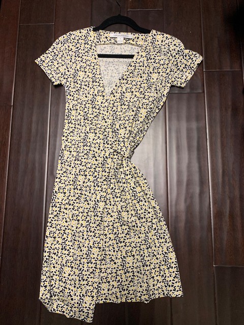 dvf short sleeve wrap dress