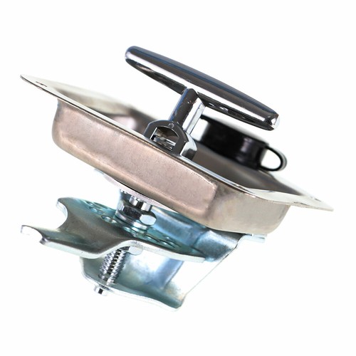 4× For Trailer Truck Paddle Tool Box Stainless Steel Folding T Handle Lock Latch - Foto 6 di 8