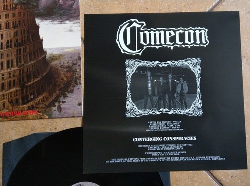 COMECON - Converging Conspiracies (Ltd. 300 Black Vinyl) - Picture 5 of 10