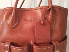 Borsa a mano Dooney & Bourke marrone ciottolato forentino vacchetta pelle