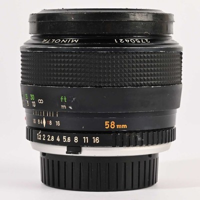 Minolta MC ROKKOR 1,2/58mm für Minolta MC/MD SHP 310753