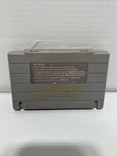 Super Mario World Super Nintendo SNES, 1991 Video Game Cartridge Works but Dirty