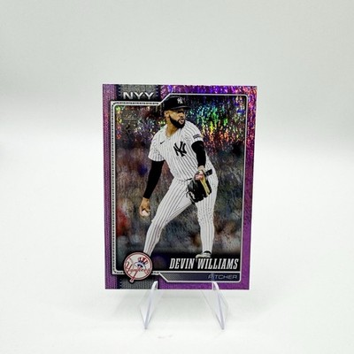 2026 Topps Series 1 Celebration  Pink Confetti SP Devin Williams #239 Yankees