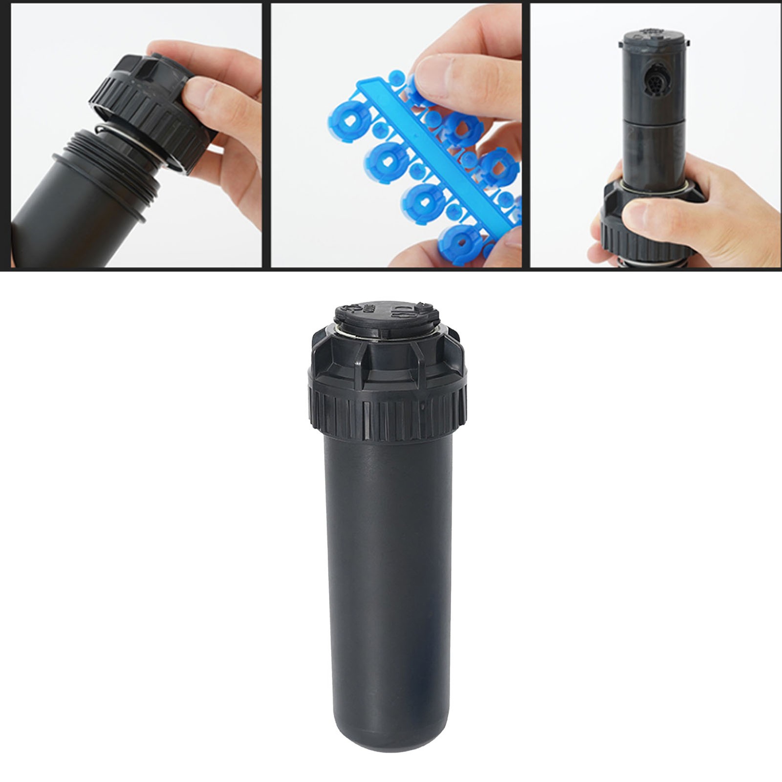 For Buried Sprinkler G3/4in Thread Plastic Telescopic Spray Nozzle For Lawn